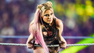 Alexa Bliss Suffers a Wardrobe Malfunction